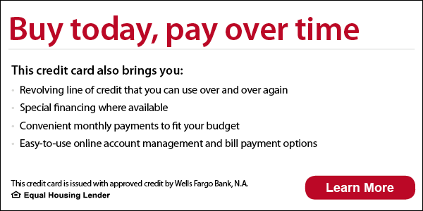 Wells Fargo Home Projects - Special Financing Available